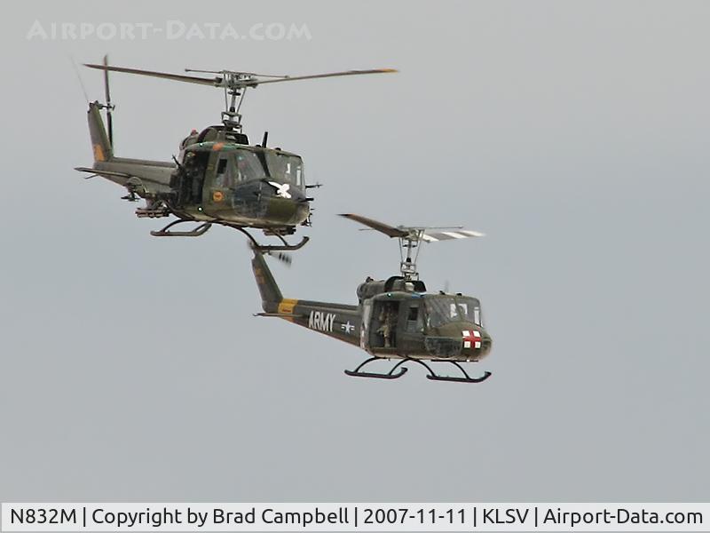 N832M, 1963 Bell UH-1B Iroquois C/N 604, Whittier Aviation Museum Inc. - Whittier, California / 1963 Bell UH-1B Iroquois (204)
