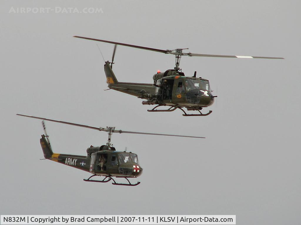 N832M, 1963 Bell UH-1B Iroquois C/N 604, Whittier Aviation Museum Inc. - Whittier, California / 1963 Bell UH-1B Iroquois (204)