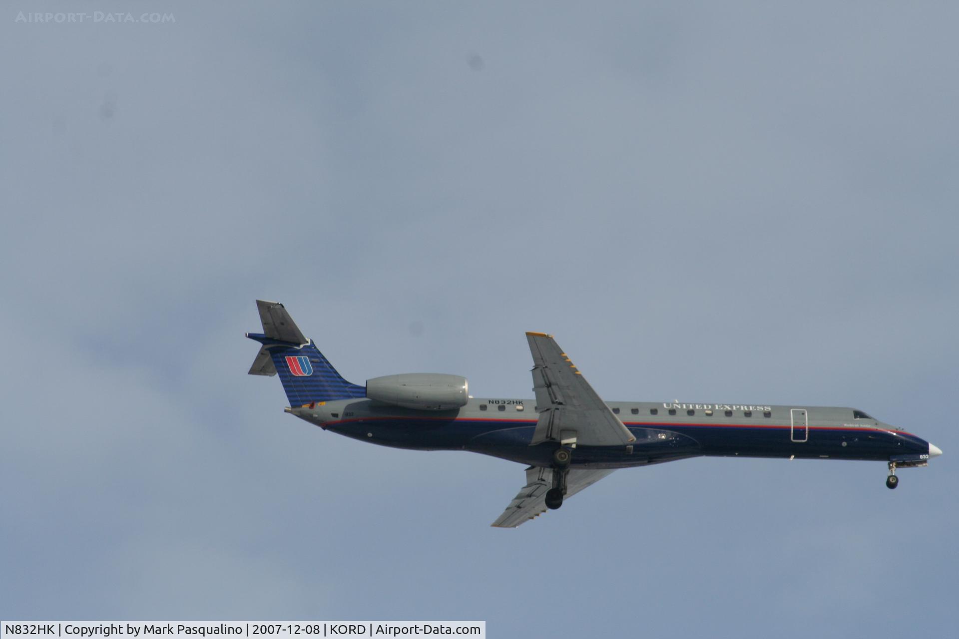 N832HK, 2003 Embraer ERJ-145LR (EMB-145LR) C/N 145771, EMB-145LR