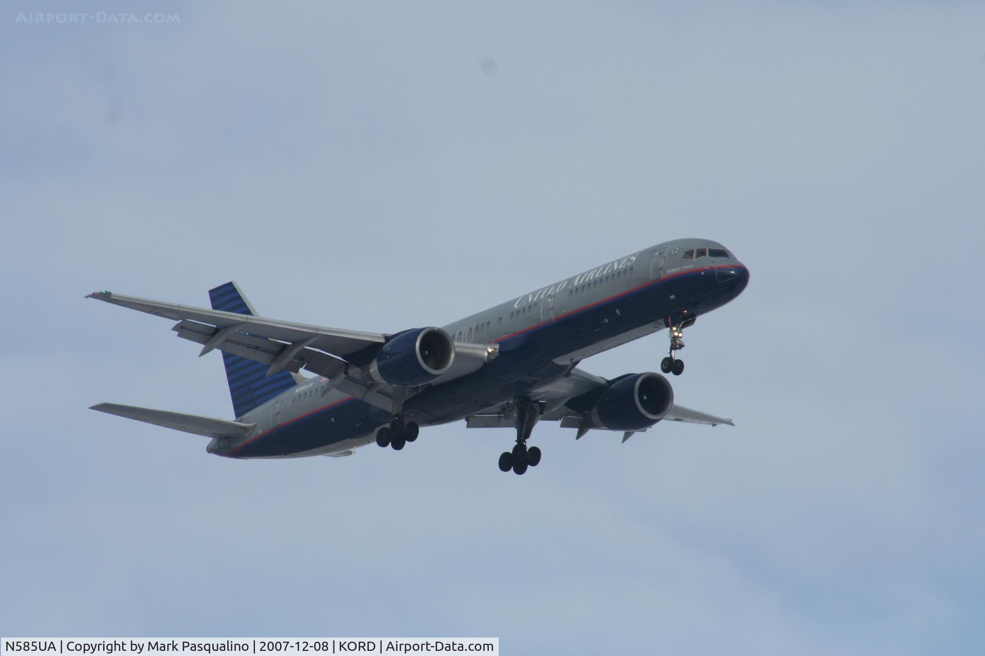 N585UA, 1993 Boeing 757-222 C/N 26709, Boeing 757-200