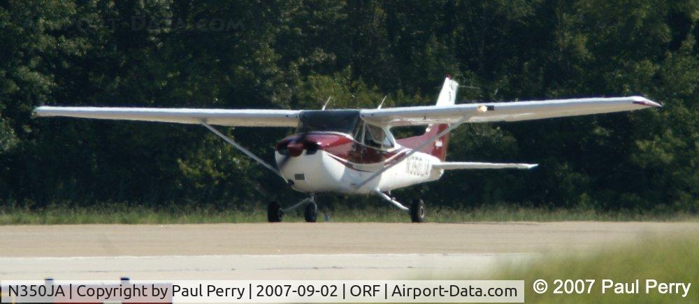 N350JA, Cessna LC42-550FG C/N 421010, A breif run-up before clearance