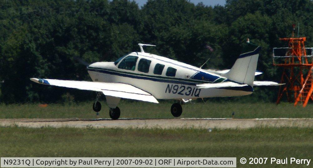 N9231Q, 1971 Beech A36 Bonanza 36 C/N E-285, One down, two to go