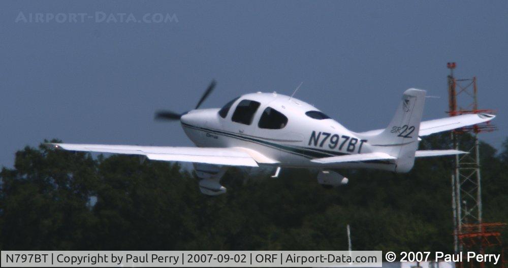 N797BT, 2002 Cirrus SR22 C/N 0340, Ahh, physics at work!