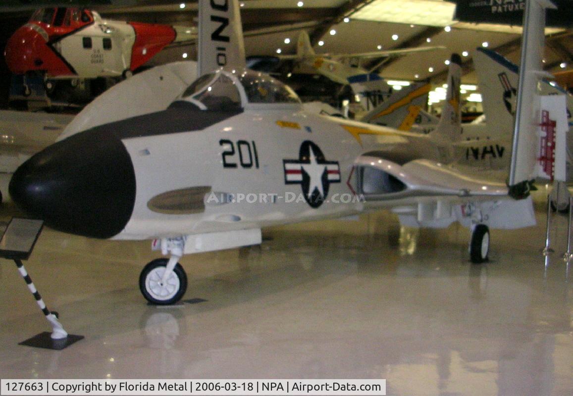 127663, McDonnell F2H-4/F-2D Banshee C/N 250, F-2 Banshee