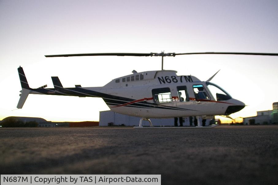 N687M, 1980 Bell 206L-1 LongRanger II C/N 45587, Refurb 07/07-12/07 @TAS, Rebuilt w/C-30
