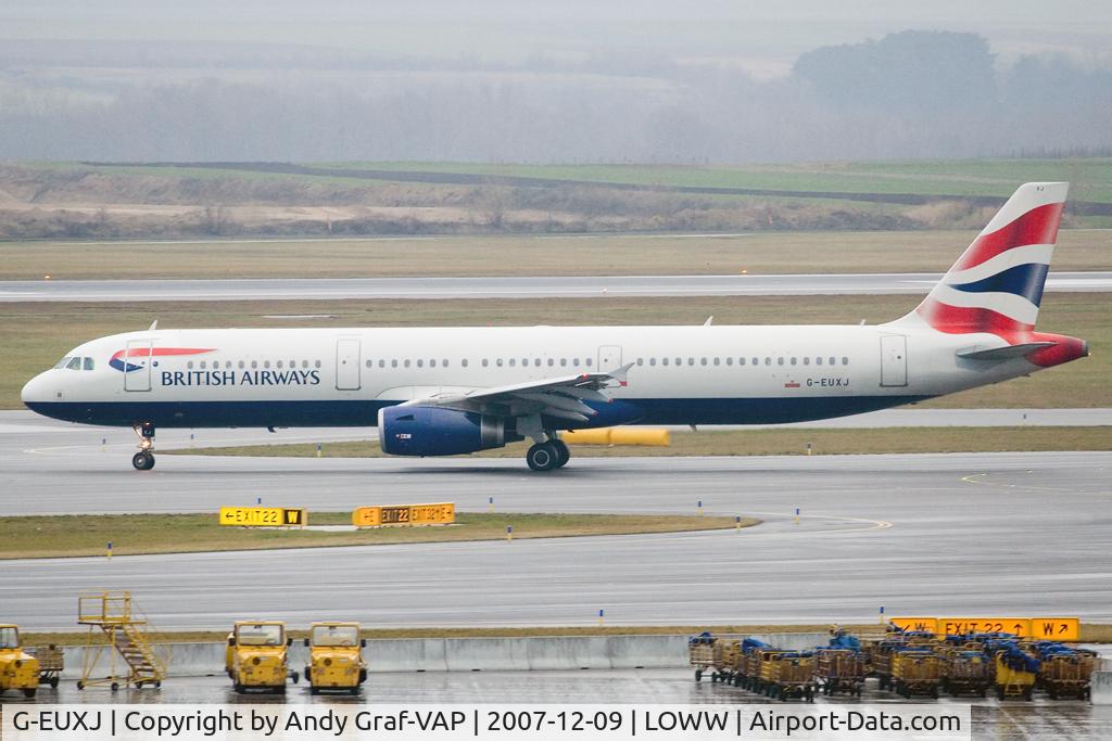 G-EUXJ, 2007 Airbus A321-231 C/N 3081, British Airways A321