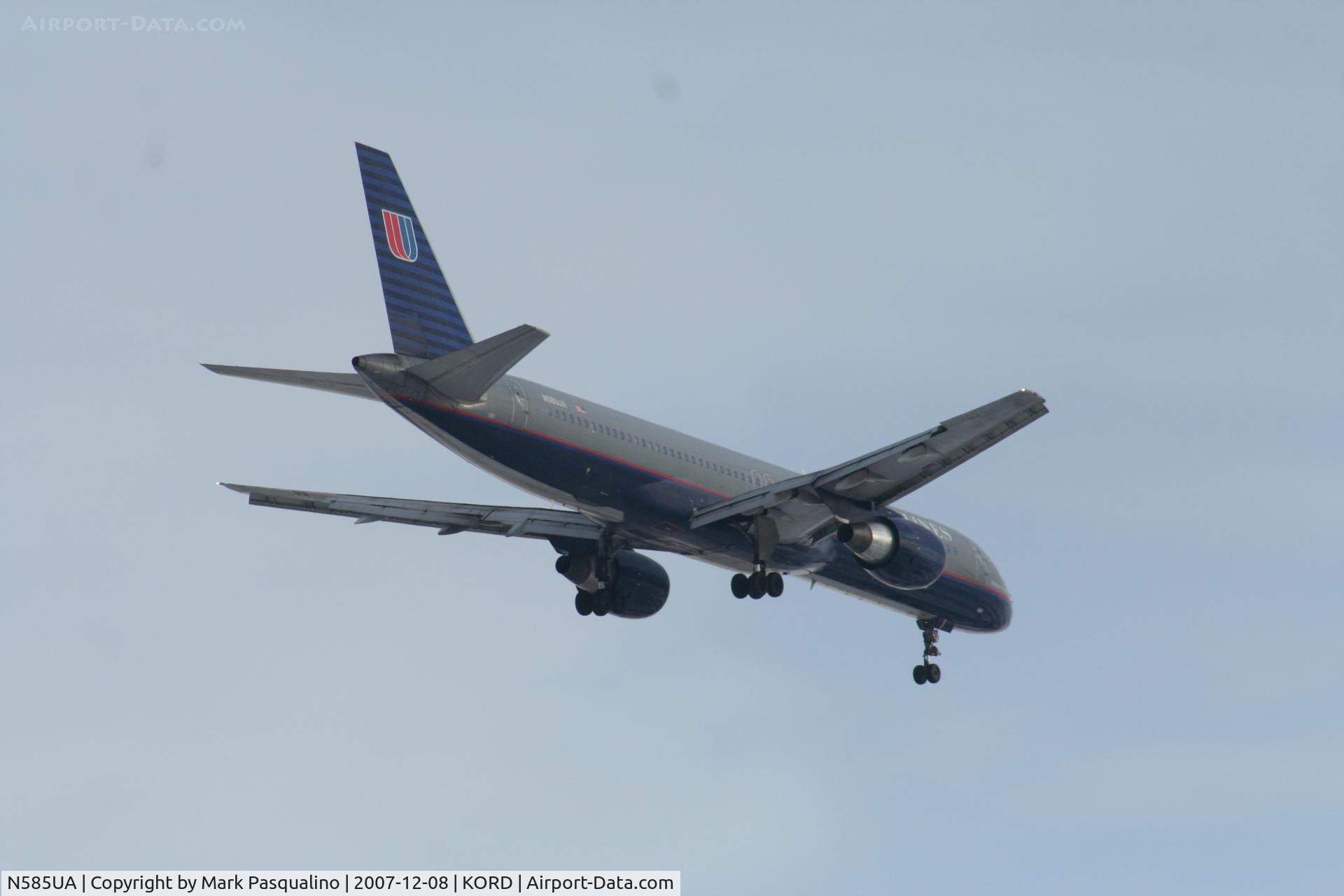 N585UA, 1993 Boeing 757-222 C/N 26709, Boeing 757-200