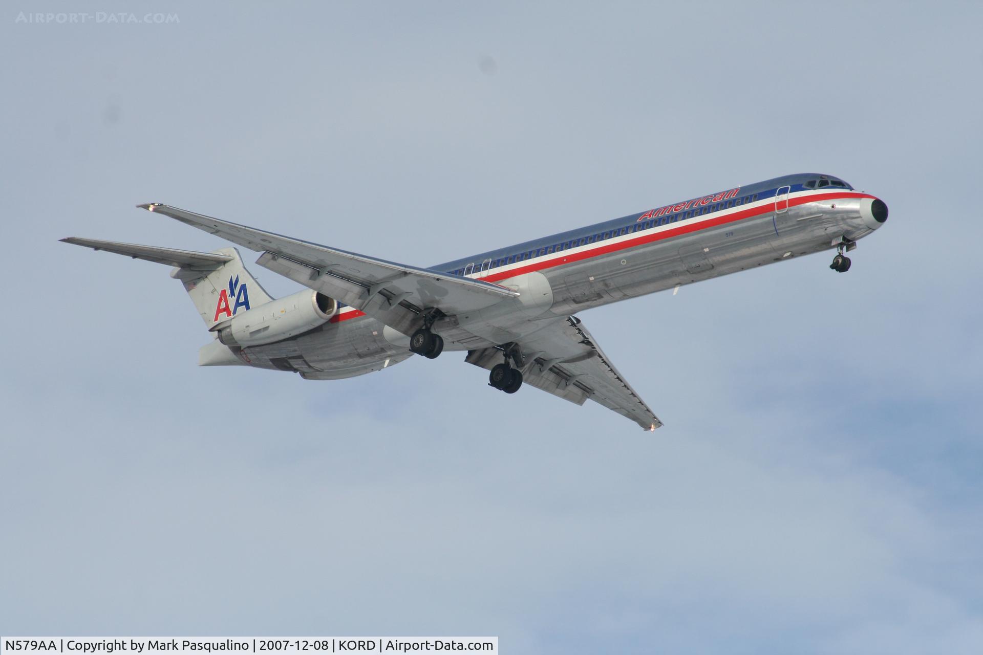 N579AA, 1991 McDonnell Douglas MD-82 (DC-9-82) C/N 53156, MD-82