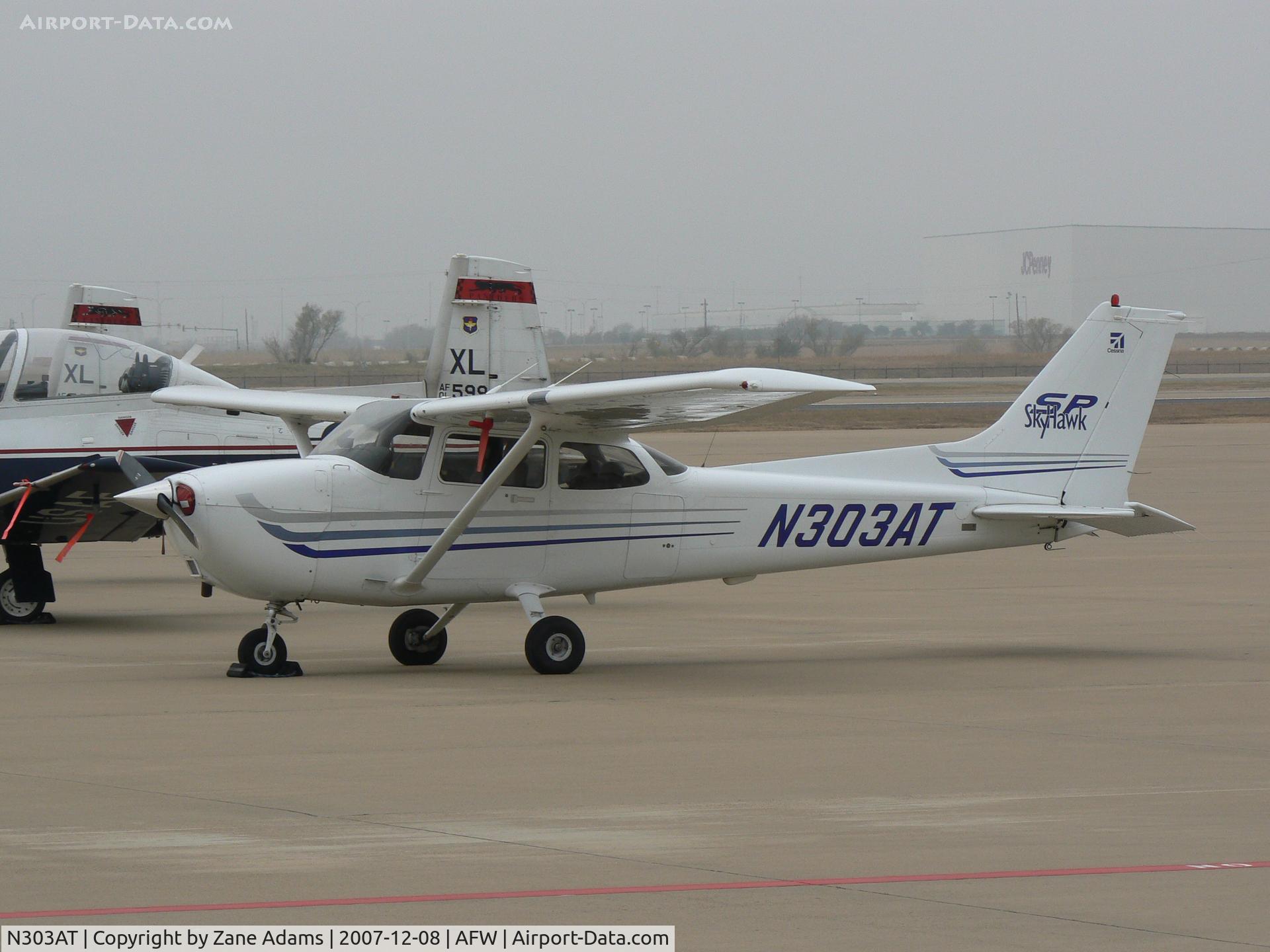 N303AT, 2003 Cessna 172S C/N 172S9319, On the ramp at Alliance Ft. Worth