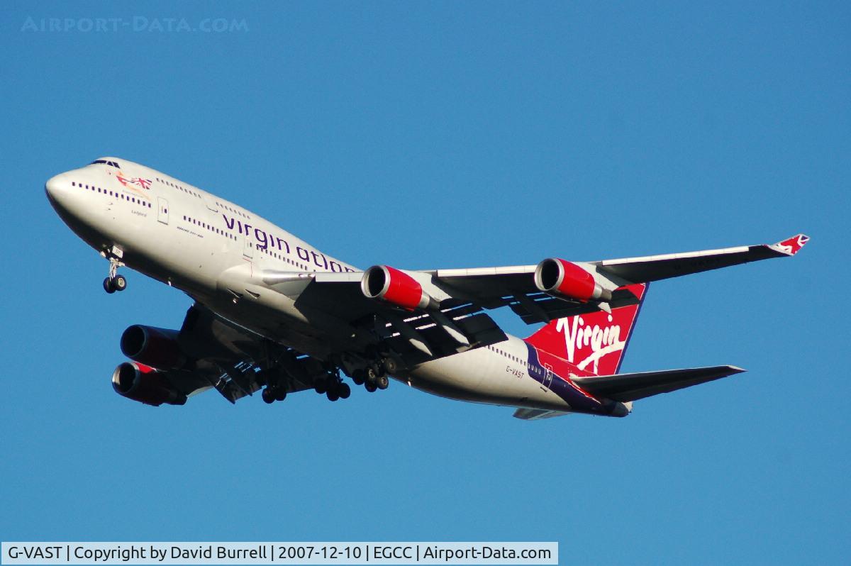 G-VAST, 1997 Boeing 747-41R C/N 28757, Virgin Atlantic - Landing