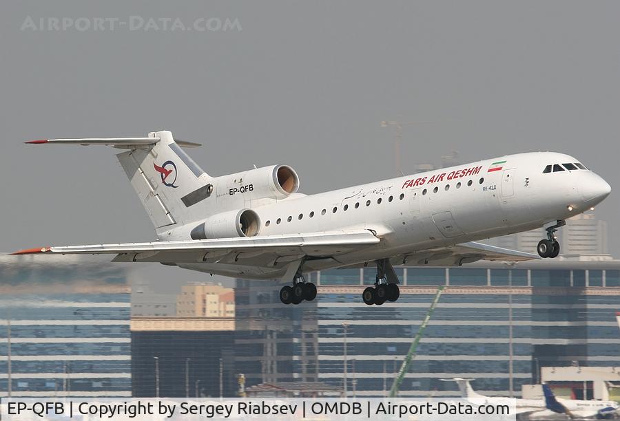 EP-QFB, 2003 Yakovlev Yak-42D C/N 4520422003019, Yak-42
