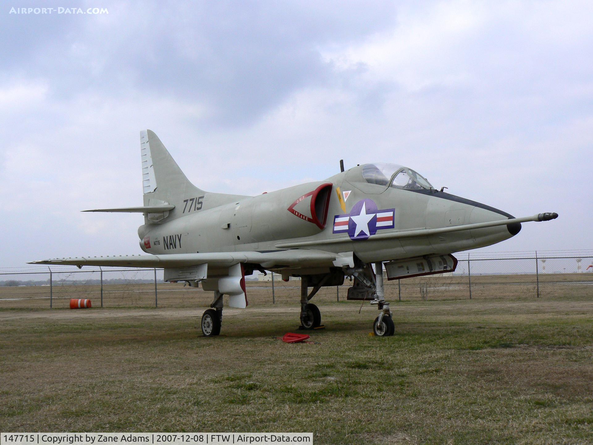 147715, 1960 Douglas A-4L Skyhawk C/N 12479, A-4 at OV-10 Bronco Museum / Vintage Flying Museum, Ft. Worth, TX