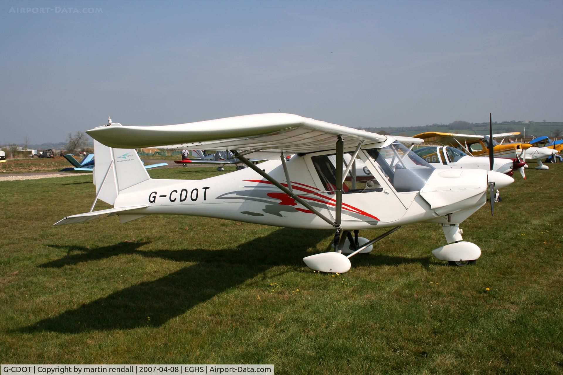 G-CDOT, 2005 Comco Ikarus C42 FB100 C/N 0505-6678, IKARUS