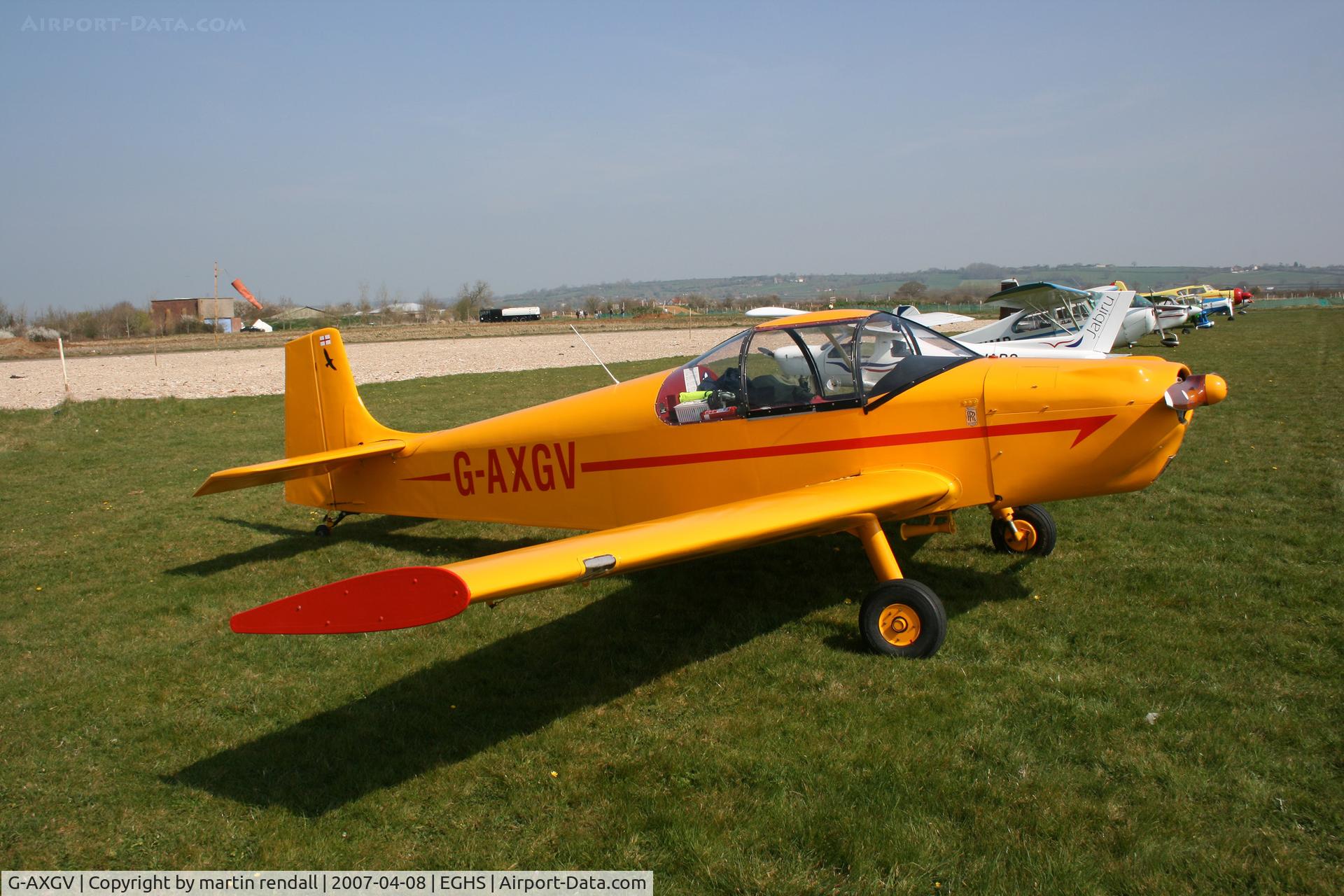 G-AXGV, 1970 Rollason Druine D-62B Condor C/N RAE/641, CONDOR
