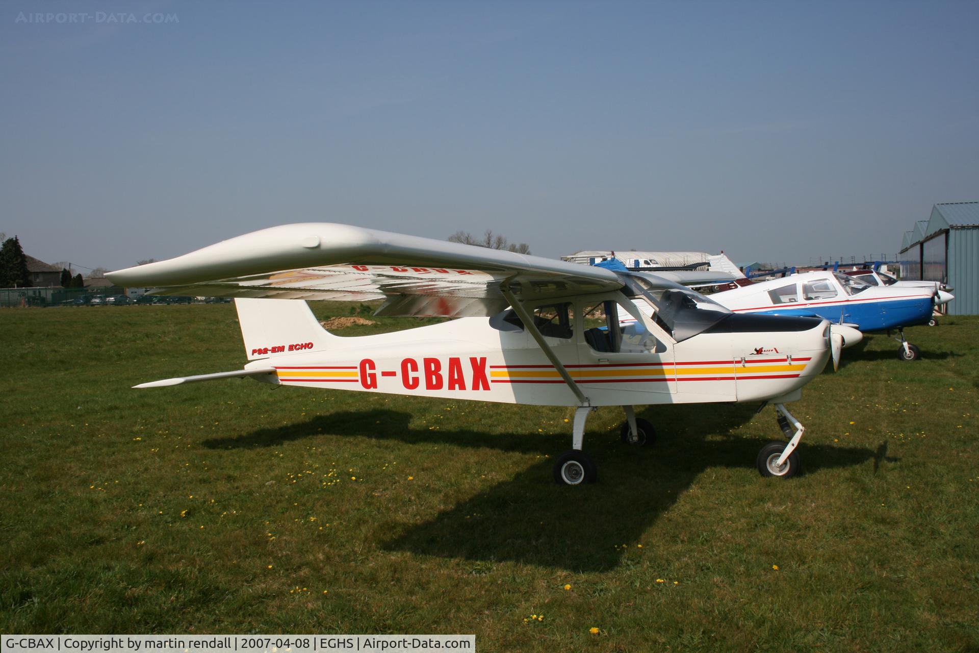 G-CBAX, 2001 Tecnam P-92EM Echo C/N PFA 318-13698, TECNAM ECHO