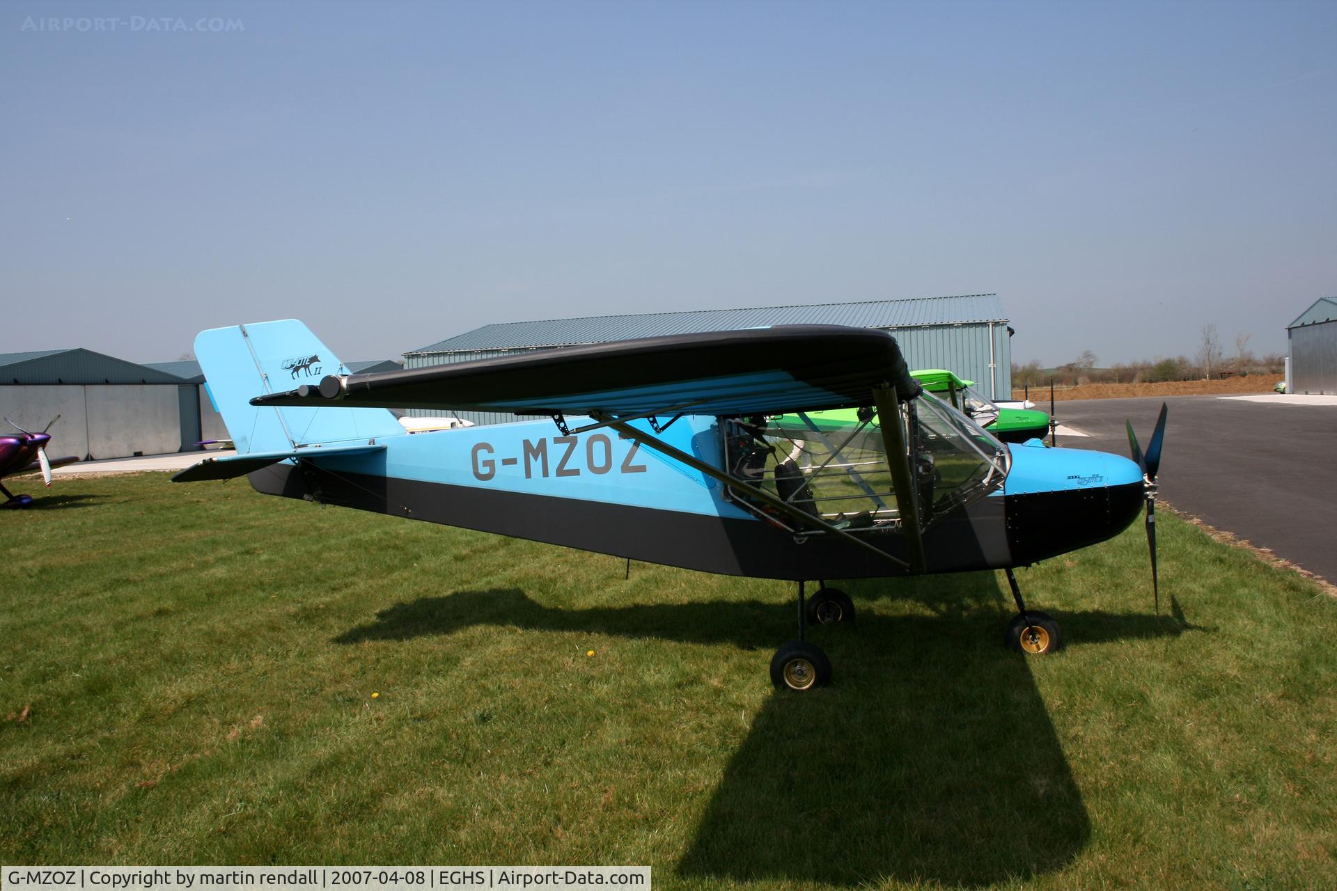 G-MZOZ, 1998 Rans S-6ESD XL Coyote II C/N PFA 204-13168, RANS COYOTE