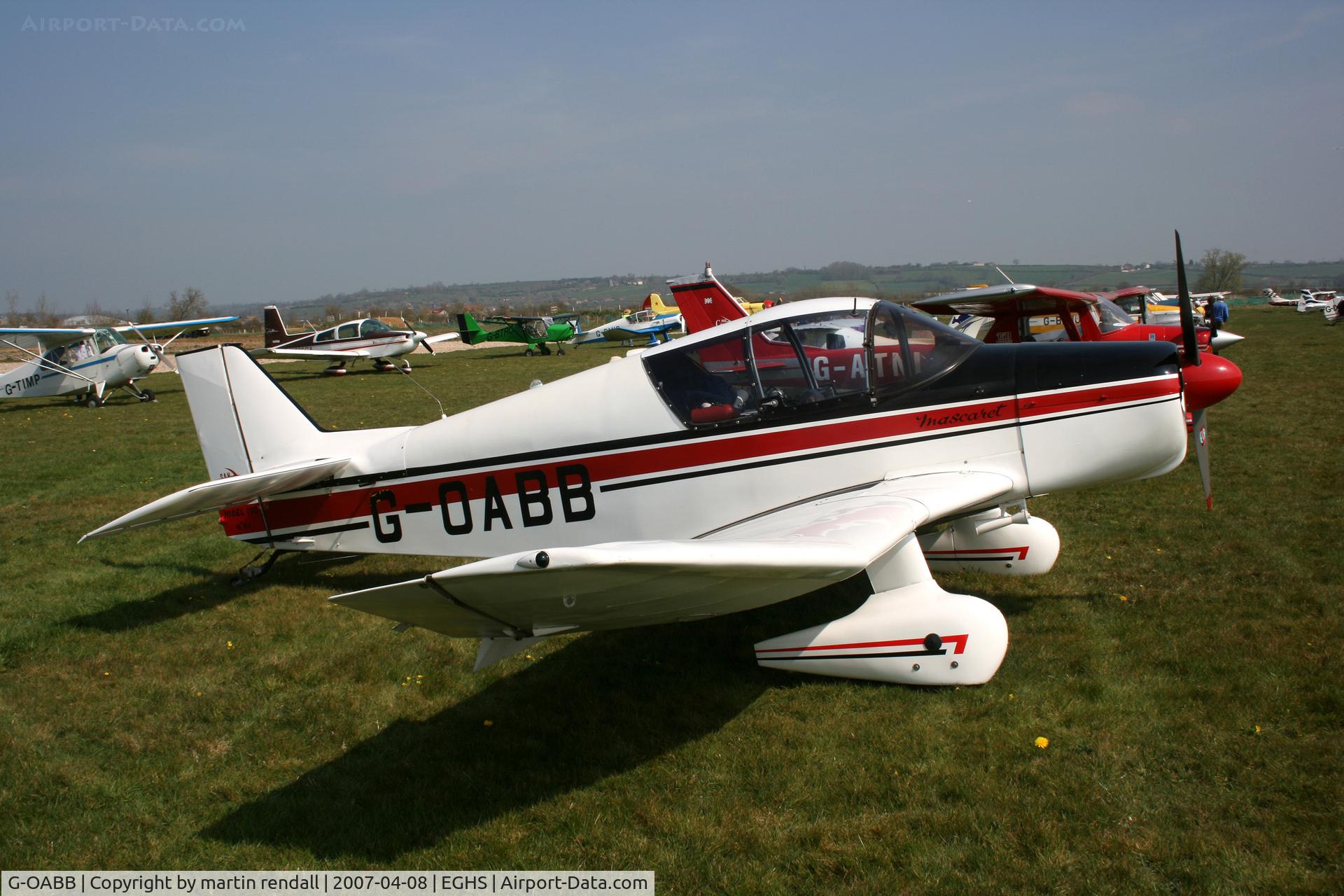 G-OABB, 1962 SAN Jodel D-150 Mascaret C/N 01, JODEL