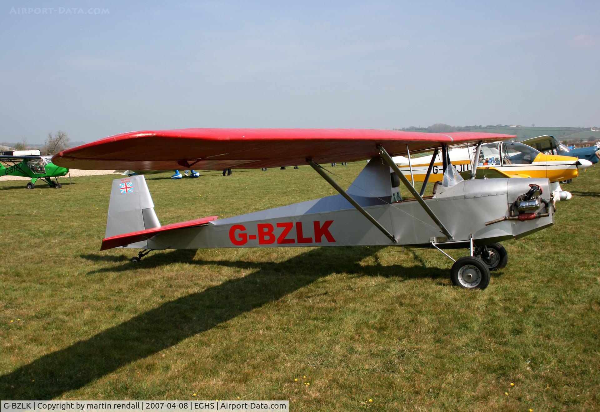 G-BZLK, 2006 Slingsby T-31 Cadet Motor Glider III C/N PFA 042-13629, CADET