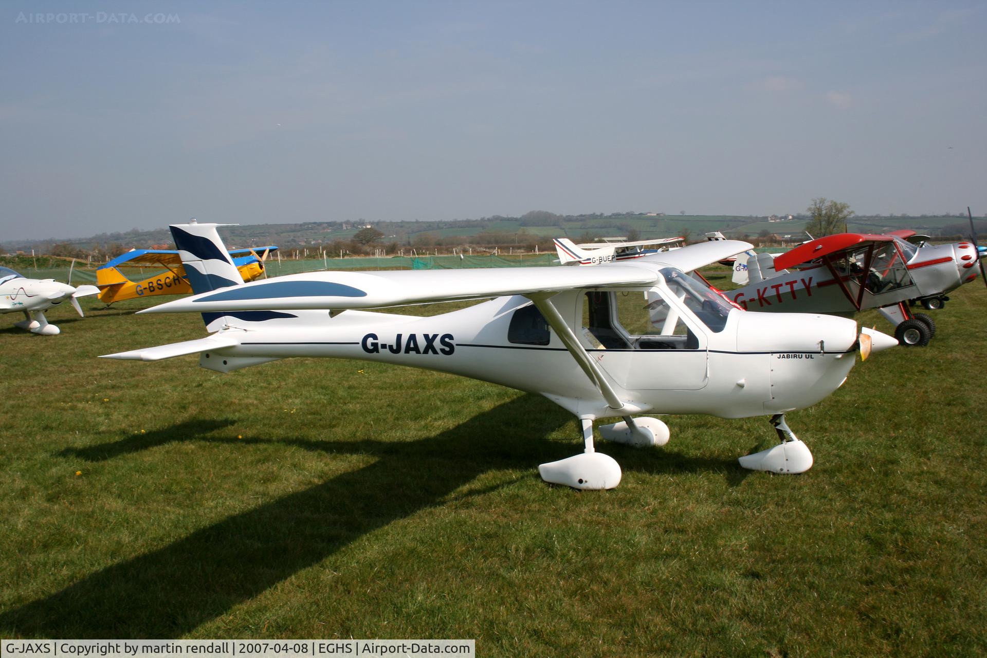 G-JAXS, 2001 Jabiru UL-450 C/N PFA 274A-13548, JABIRU
