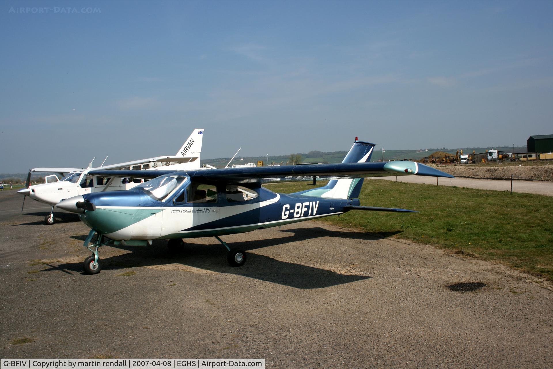 G-BFIV, 1977 Reims F177RG Cardinal RG C/N 0161, CESSNA 177RG