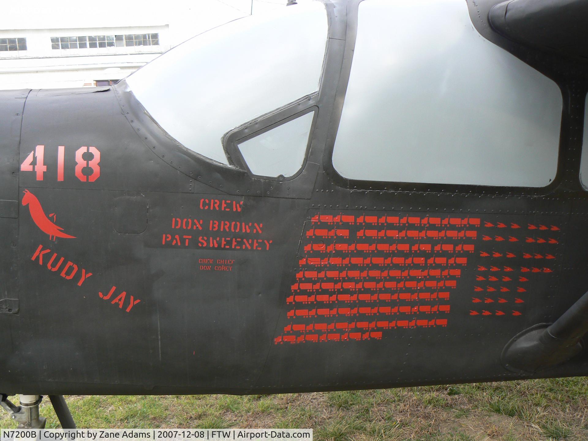 N7200B, 1968 Cessna M337B (O-2A) Super Skymaster C/N 337M-0321 (68-11045), Former BLM 0-2A, Viet Nam Veteran at OV-10 Bronco Assoc. USAF sn 67-21430