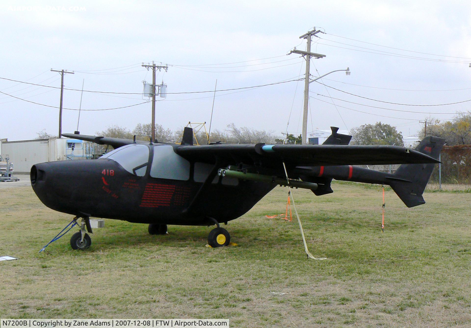 N7200B, 1968 Cessna M337B (O-2A) Super Skymaster C/N 337M-0321 (68-11045), Former BLM 0-2A, Viet Nam Veteran at OV-10 Bronco Assoc. USAF sn 67-21430