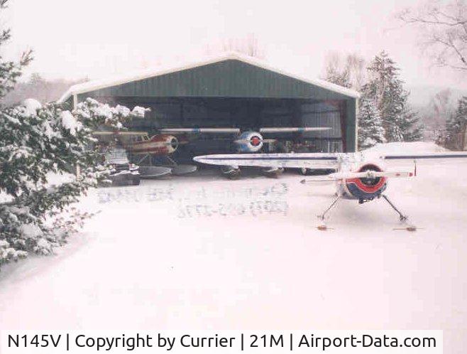 N145V, 1948 Cessna 195 C/N 7135, Currier's Flying Service, inc. 195