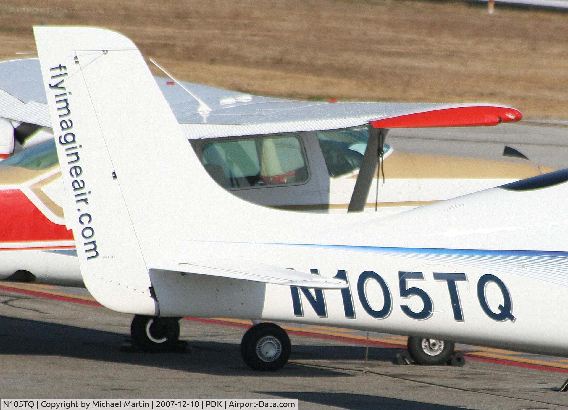 N105TQ, 2007 Cirrus SR22 C/N 2659, Tail Numbers