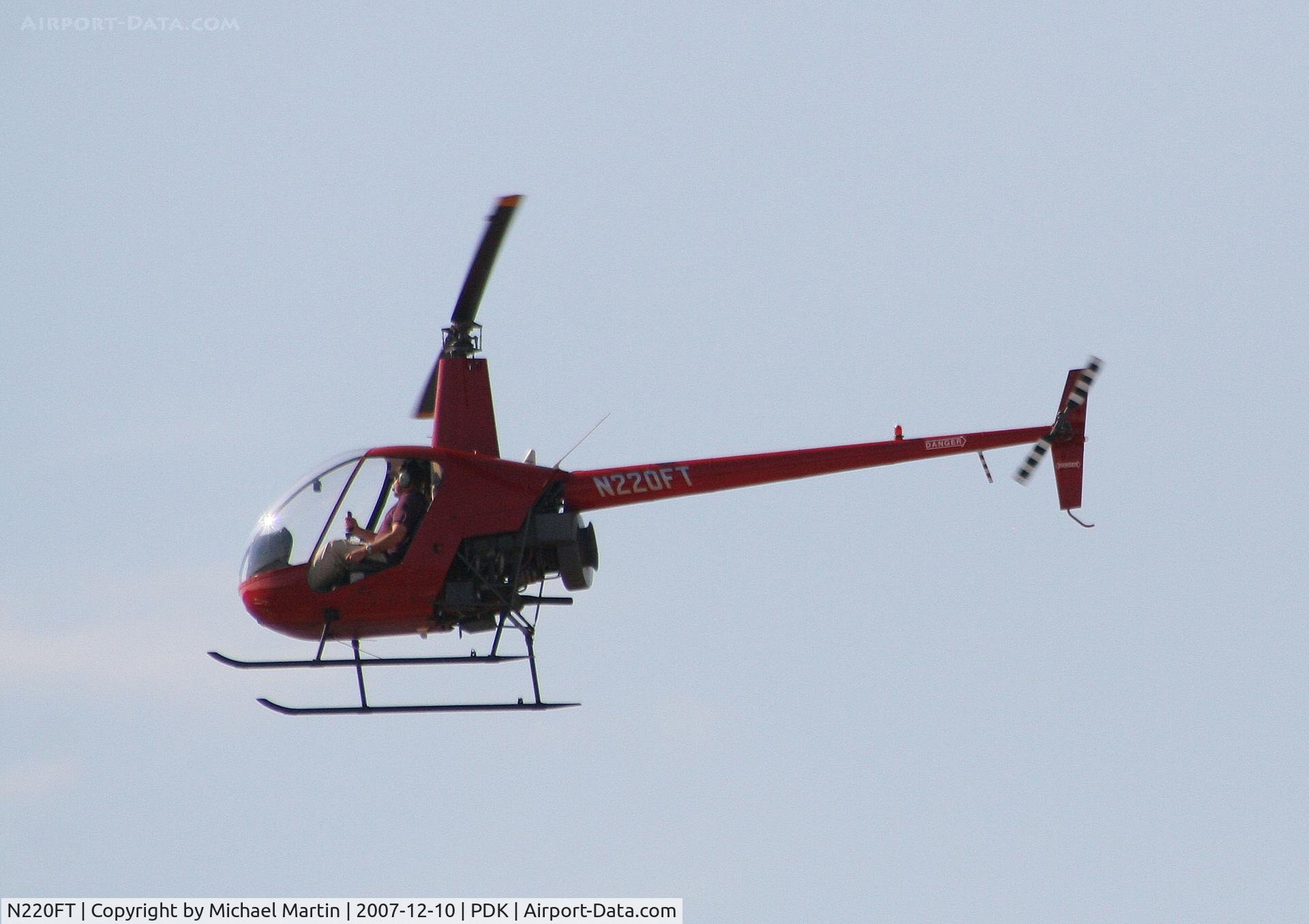 N220FT, 1989 Robinson R22 Beta C/N 1093, Student Pilot