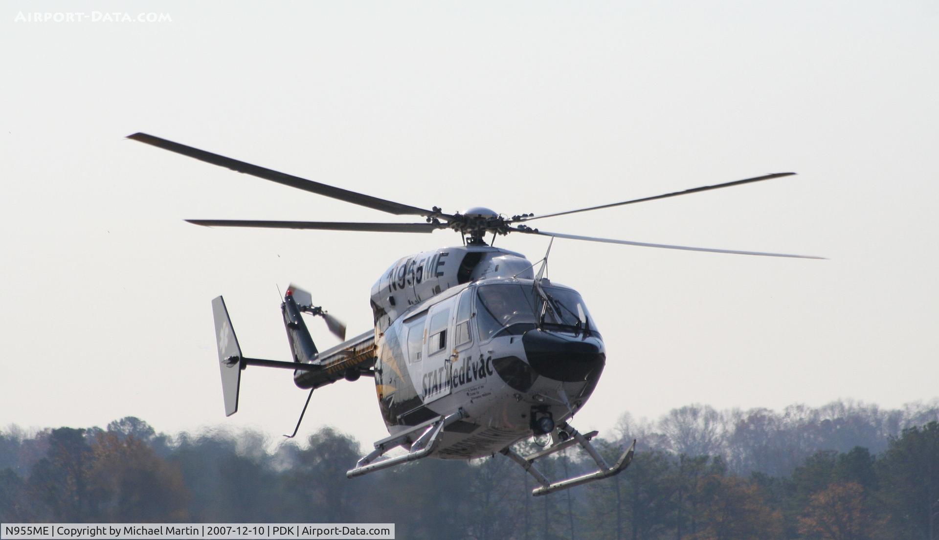 N955ME, 1991 Eurocopter-Kawasaki BK-117B-2 C/N 7243, 