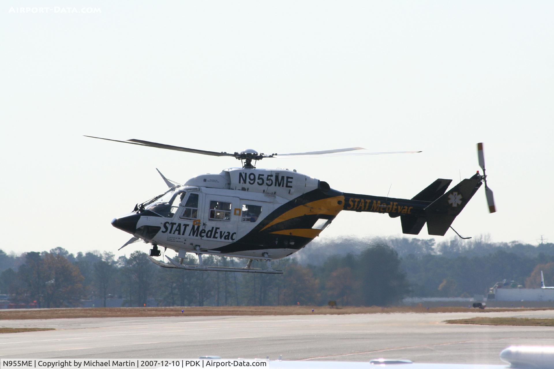 N955ME, 1991 Eurocopter-Kawasaki BK-117B-2 C/N 7243, 