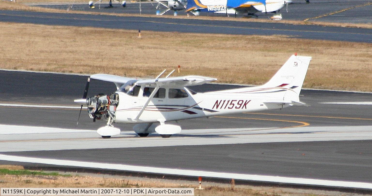 N1159K, 2006 Cessna 172S C/N 172S10357, Taxing back from runup area