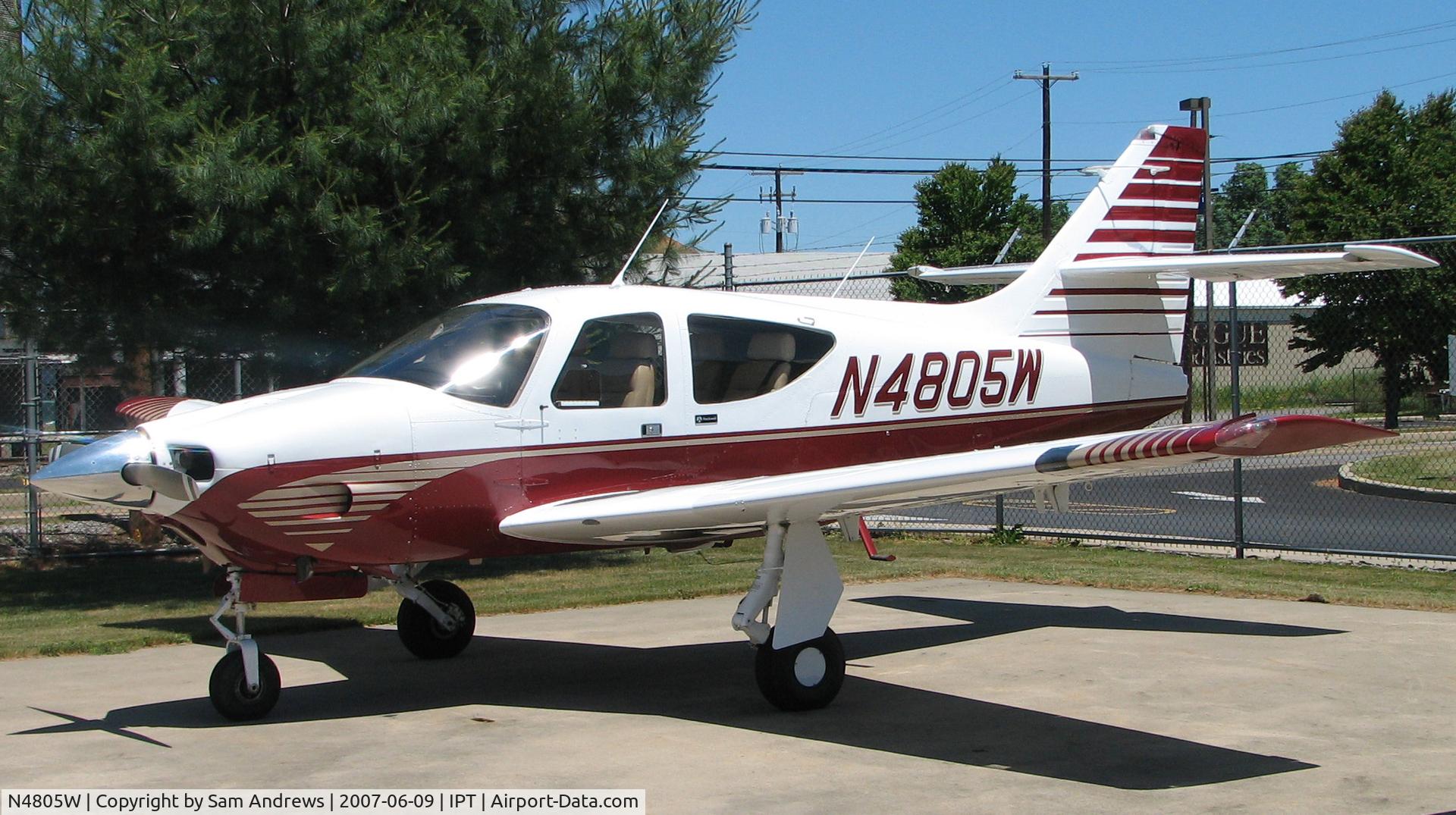 N4805W, 1976 Rockwell International 114 Commander C/N 14125, Taken at the 2007 WRAP Fly-in.