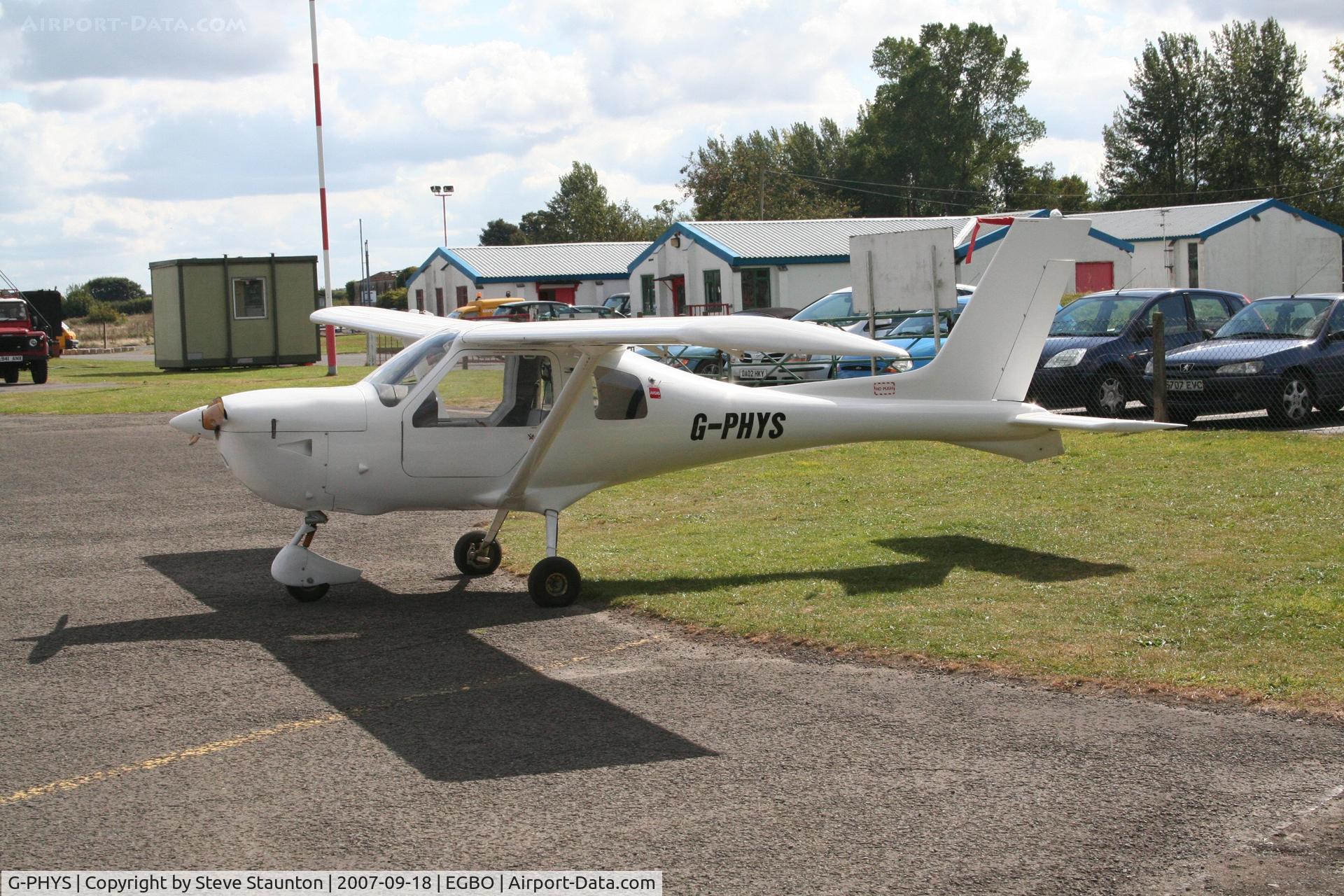 G-PHYS, 2003 Jabiru SP-470 C/N PFA 274B-13926, Taken at Halfpenny Green 18th September 2007