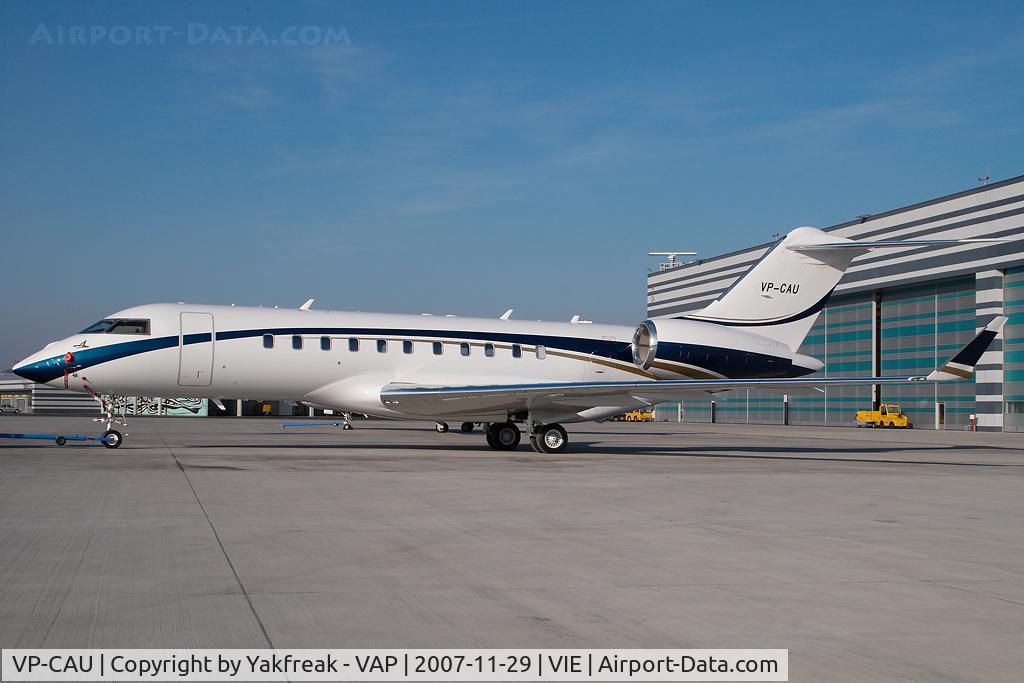 VP-CAU, 2007 Bombardier BD-700-1A10 Global Express C/N 9231, Globalexpress