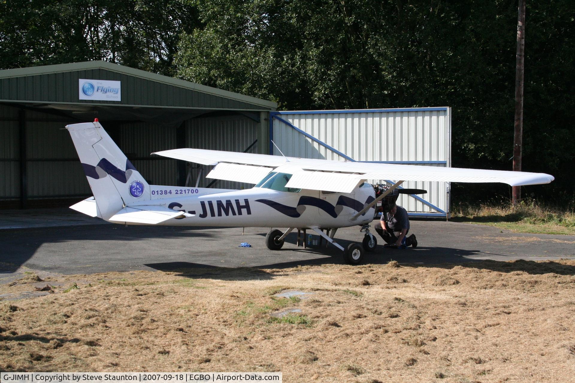 G-JIMH, 1980 Reims Cessna F152 C/N 1839, Taken at Halfpenny Green 18th September 2007