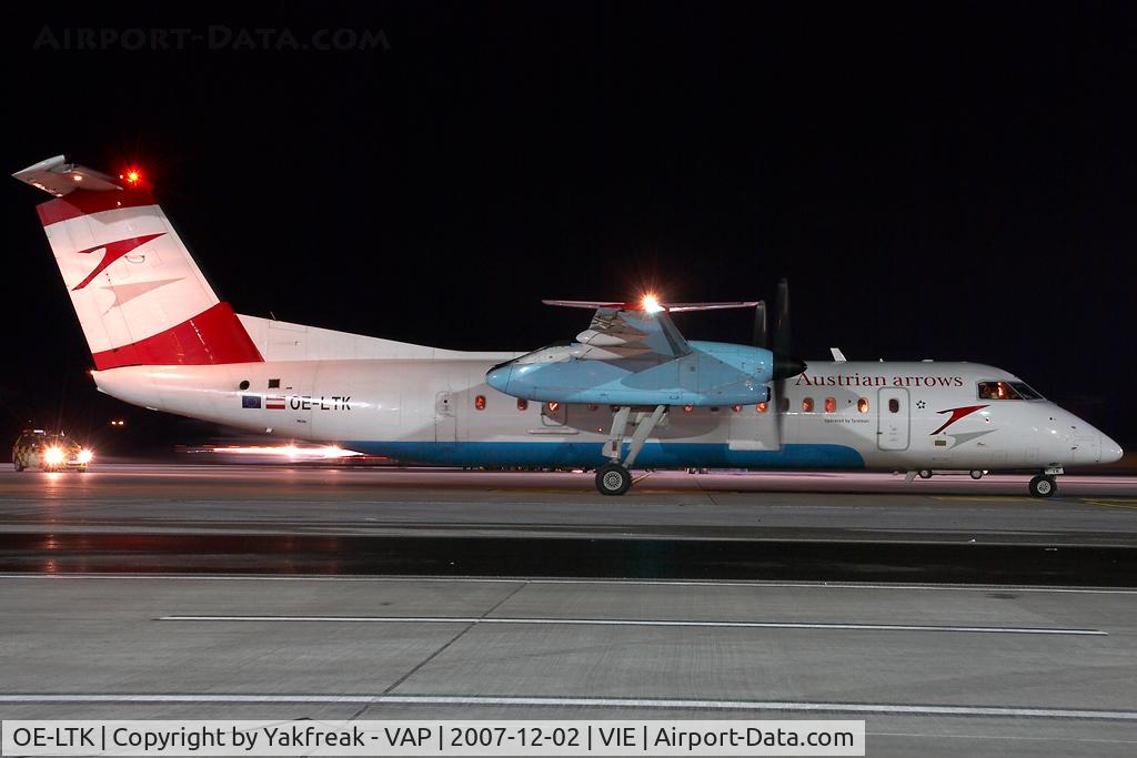 OE-LTK, 1997 De Havilland Canada DHC-8-314Q Dash 8 C/N 483, Austrian Arrows Dash 8-300