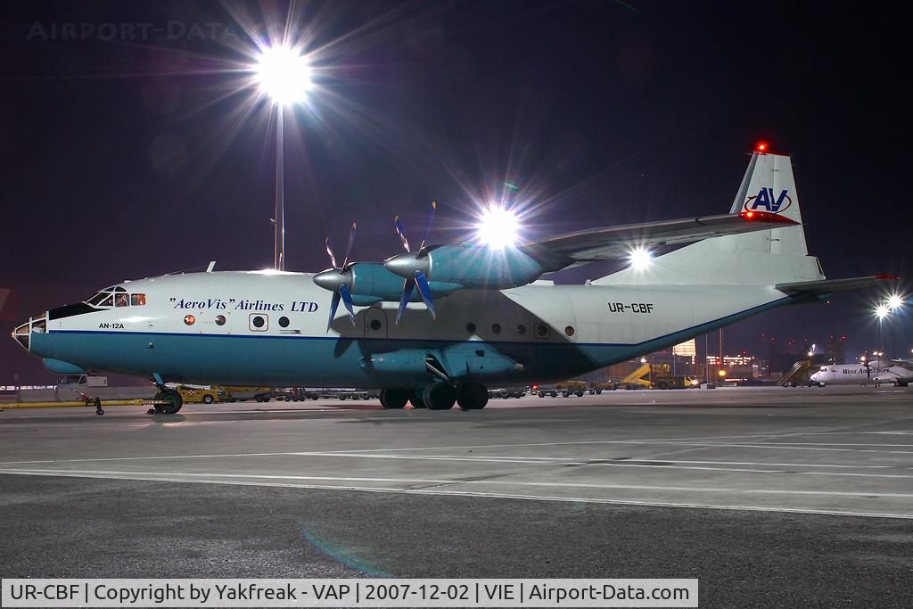 UR-CBF, Antonov An-12A C/N 2340507, Aerovis Antonov 12