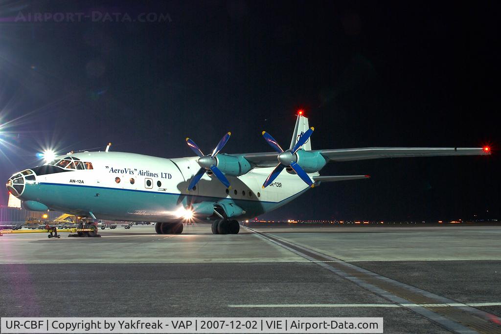 UR-CBF, Antonov An-12A C/N 2340507, Aerovis Antonov 12
