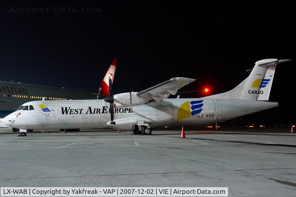 LX-WAB, 1991 ATR 72-201 C/N 227, West Air Europe ATR72