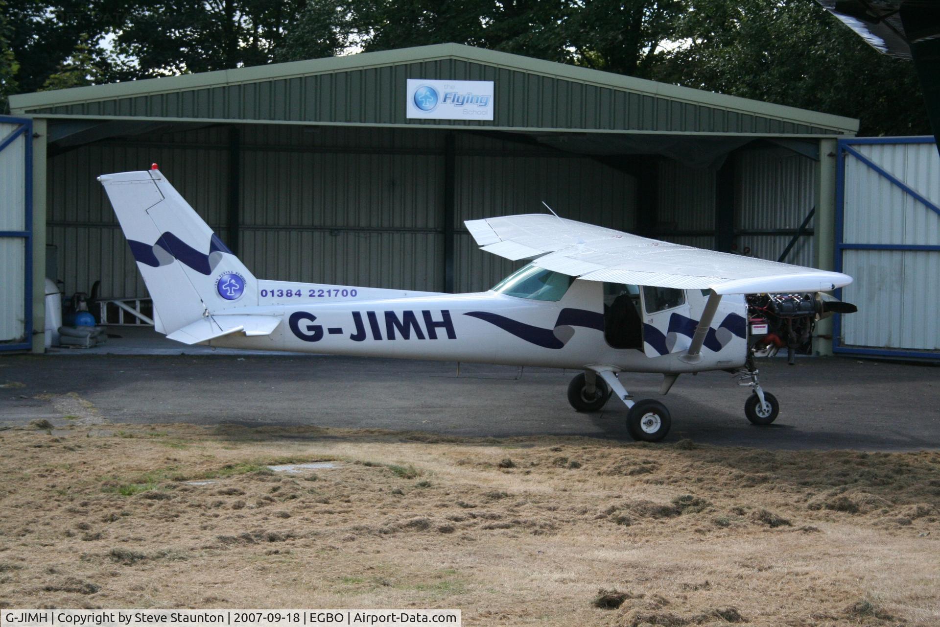 G-JIMH, 1980 Reims Cessna F152 C/N 1839, Taken at Halfpenny Green 18th September 2007