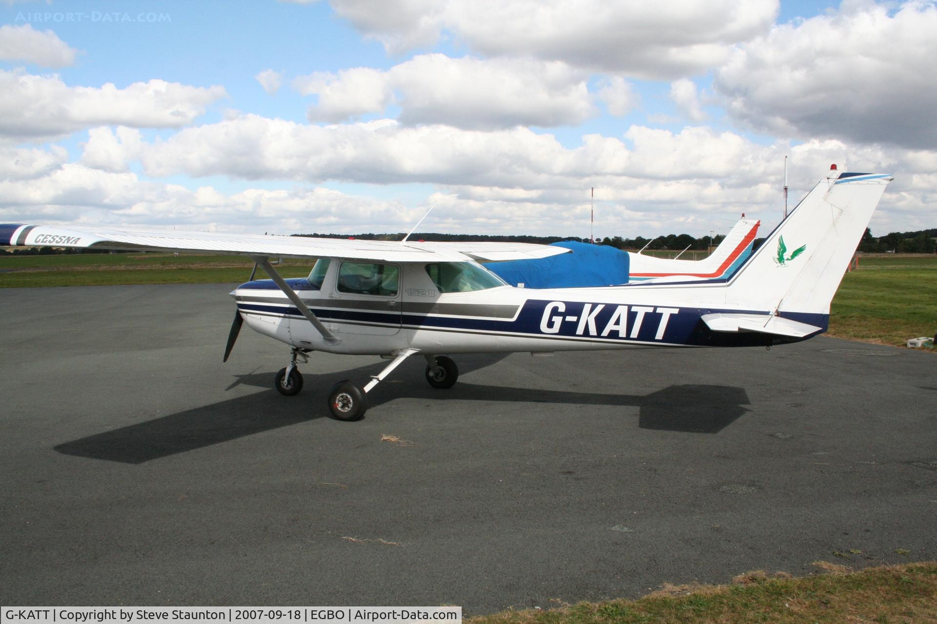 G-KATT, 1981 Cessna 152 C/N 152-85661, Taken at Halfpenny Green 18th September 2007