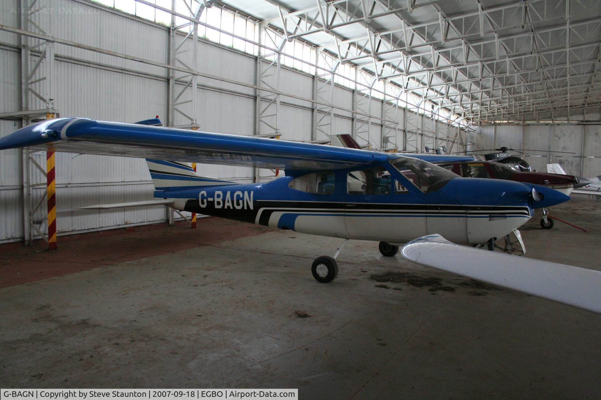 G-BAGN, 1973 Reims F177RG Cardinal RG C/N 0068, Taken at Halfpenny Green 18th September 2007