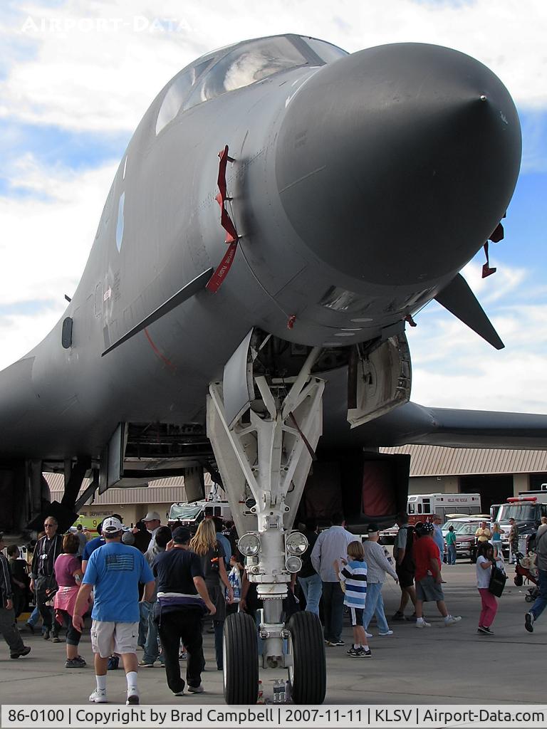 86-0100, 1986 Rockwell B-1B Lancer C/N 60, USA - Air Force / 1986 Rockwell B-1B Lancer (Lot V) 13th Bomb Squadron, Dyess AFB, Texas 'Reapers'