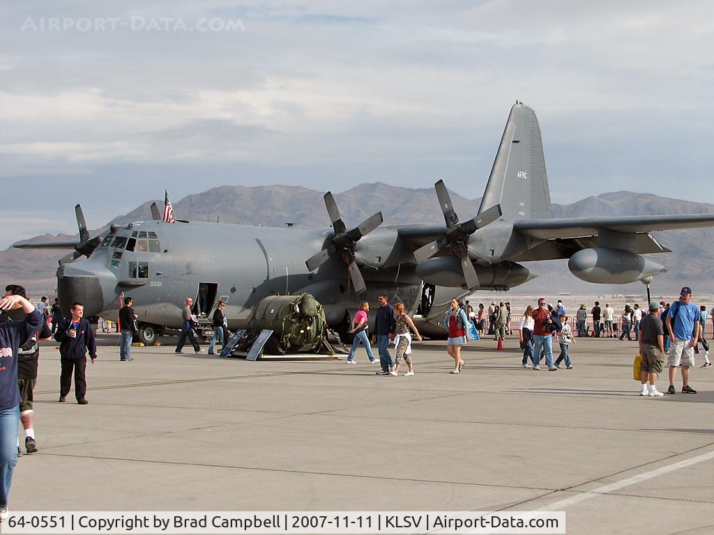 64-0551, 1964 Lockheed MC-130E Combat Talon I Hercules C/N 382-4046, USA - Air Force / 1964 Lockheed MC-130E Combat Talon I - 711th Special Operations Squadron, Duke Airfield, Florida