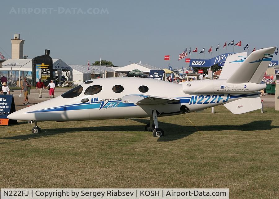 N222FJ, 1997 Scaled Composites 271 V-Jet II C/N 001, Scaled Composites Inc 271