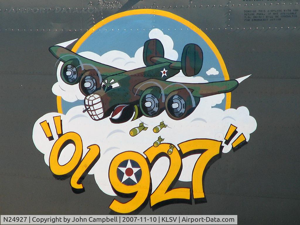 N24927, 1940 Consolidated Vultee RLB30 (B-24) C/N 18, American Airpower Heritage Flying Museum - Midland, Texas / 1940 Consolidated Vultee RLB3O - '01-927'