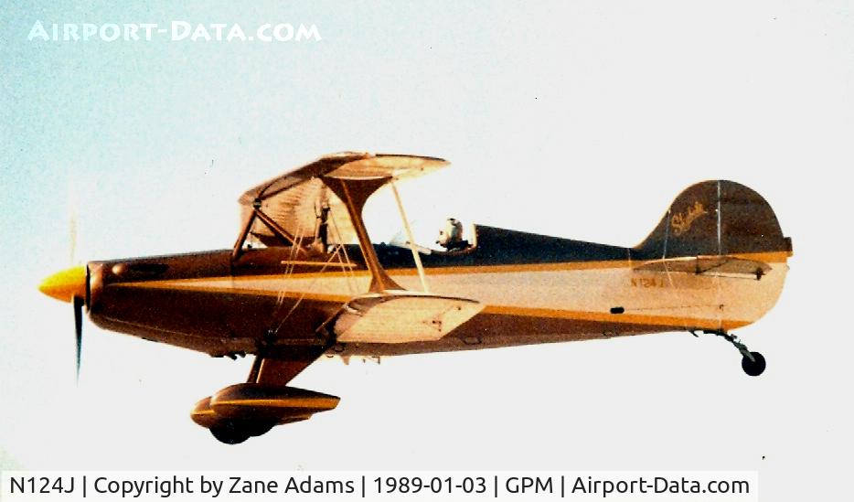 N124J, 1980 Steen Skybolt C/N 5, Skybolt