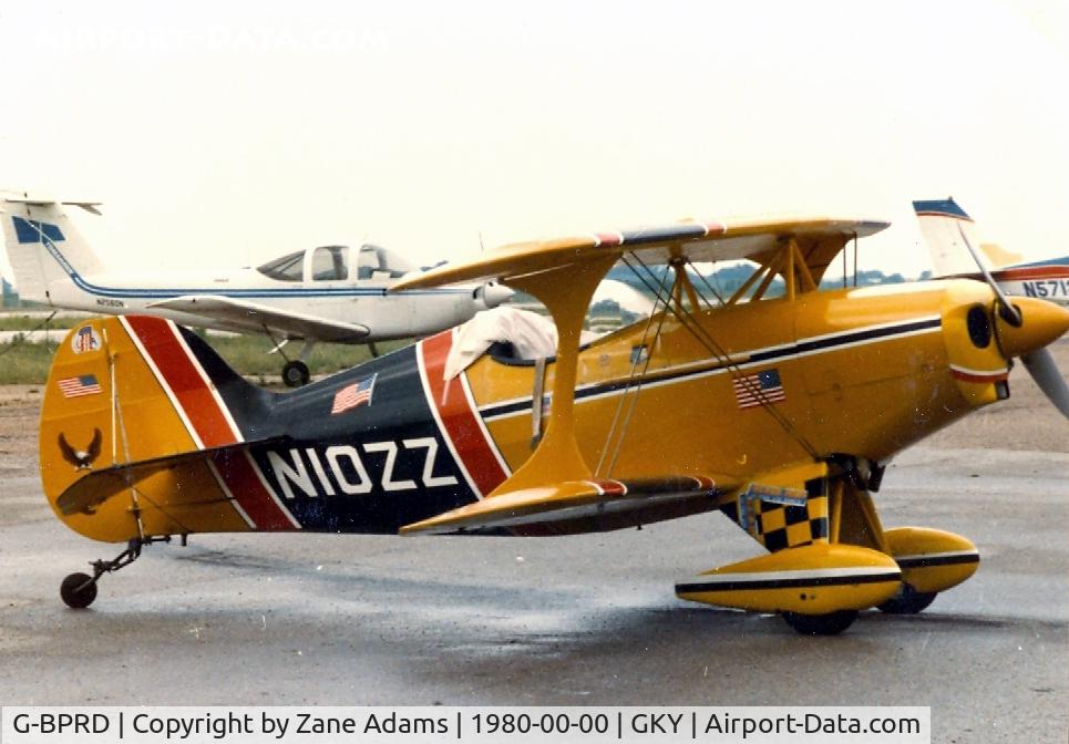 G-BPRD, 1971 Pitts S-1C Special C/N ZZ1, Registerd as N10ZZ - At Arlington Municipal, TX - 1980