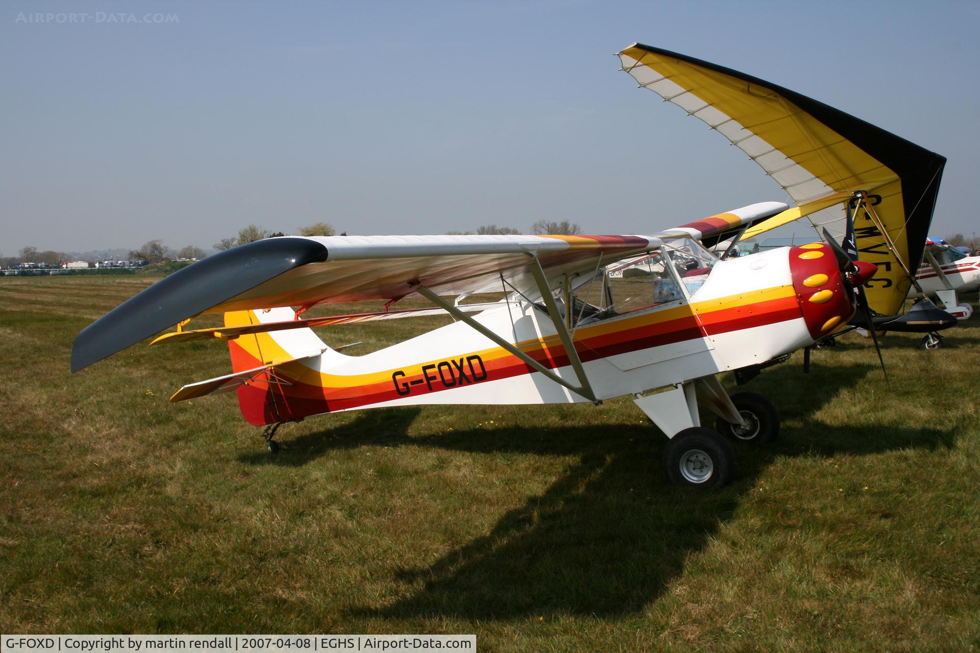 G-FOXD, 1996 Denney Kitfox MK2 C/N PFA 172-11618, KITFOX